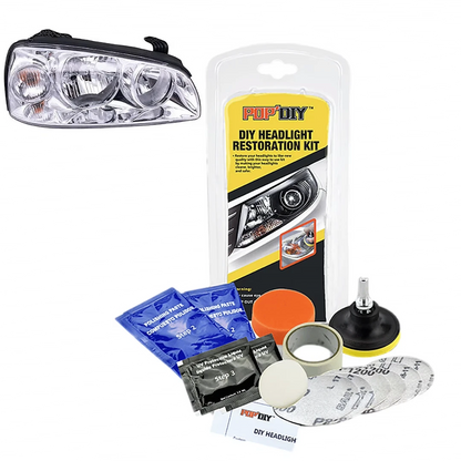 16pcs Car Headlight Lens Restoration Repair Kit Polishing Cleaner Cleaning Tools