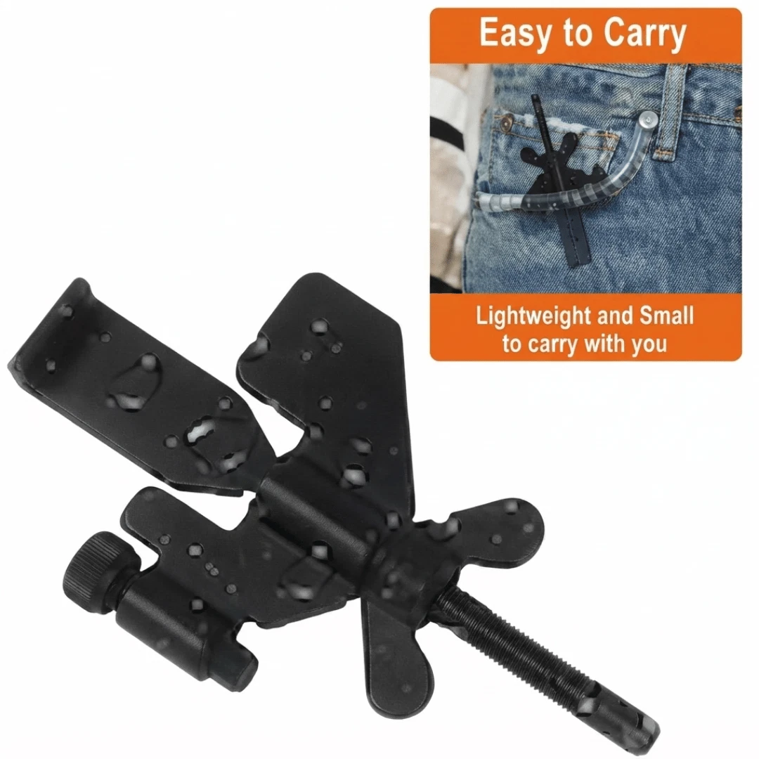 Portable Door Lock Hardware Safety Security Tool Home Hotel Travel