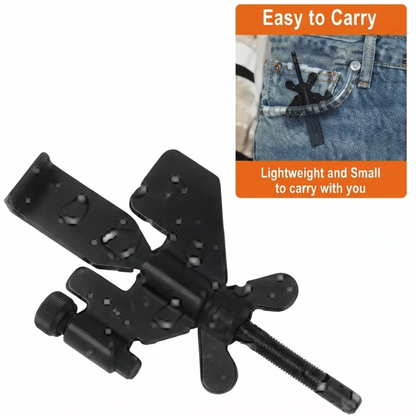 Portable Door Lock Hardware Safety Security Tool Home Hotel Travel
