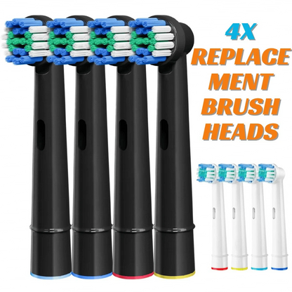 Electric Toothbrush Heads Compatible With Oral B Braun Replacement Brush Heads